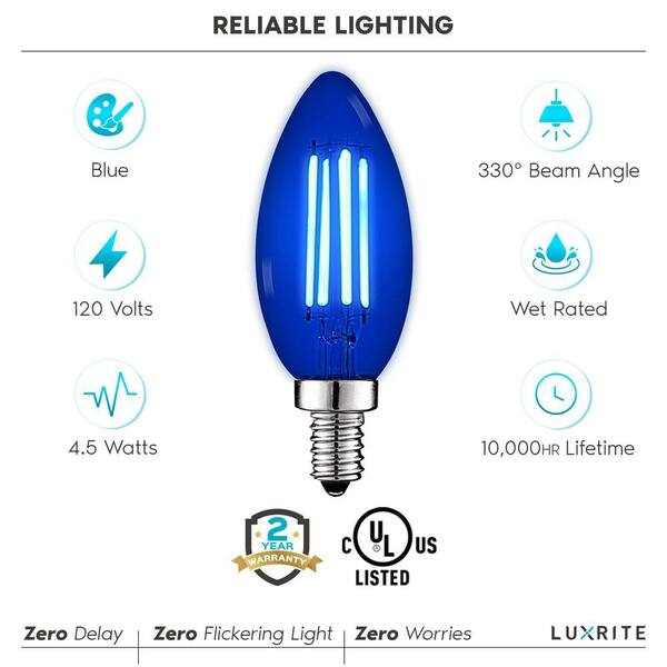 Zero blue light bulb sales