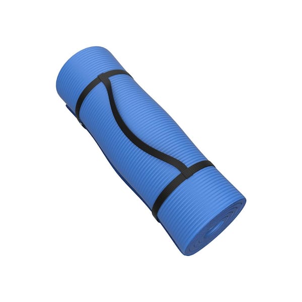 Wakeman Outdoors 0.75-Inch-Thick Foam Sleeping Pad for Camping (Blue)