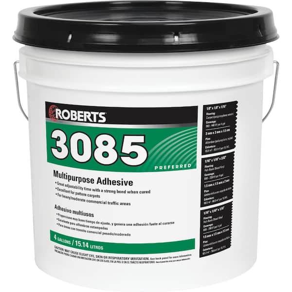 ROBERTS 3085 4 Gal. Multipurpose Adhesive for Carpet and Sheet Vinyl Flooring