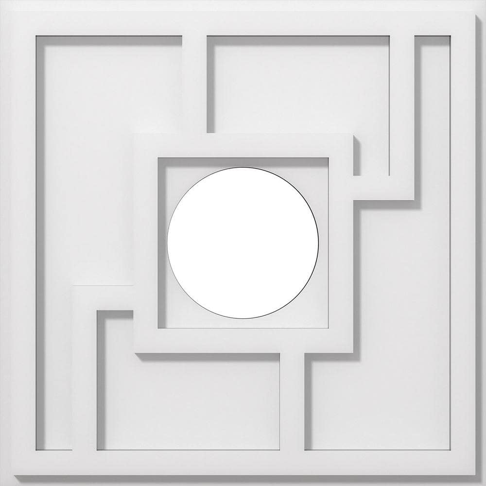 1 in. P X 5-1/2 in. C X 16 in. OD X 5 in. ID Knox Architectural Grade PVC Contemporary Ceiling Medallion price history on PriceWatchPro