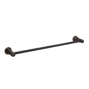 C Series 24 in. Wall Mounted Towel Bar in Legacy Bronze