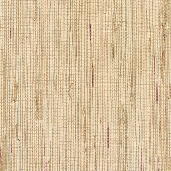 Kenneth James Andrei Olive Grasscloth Peelable Wallpaper (Covers 72 sq. ft.)
