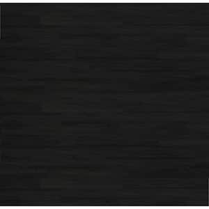DIP Black Shiplap 5 in. x 34 in. Ultra Matte PVC Peel and Stick Tile Wall-Planks (14.2 sq. ft./12-Planks)