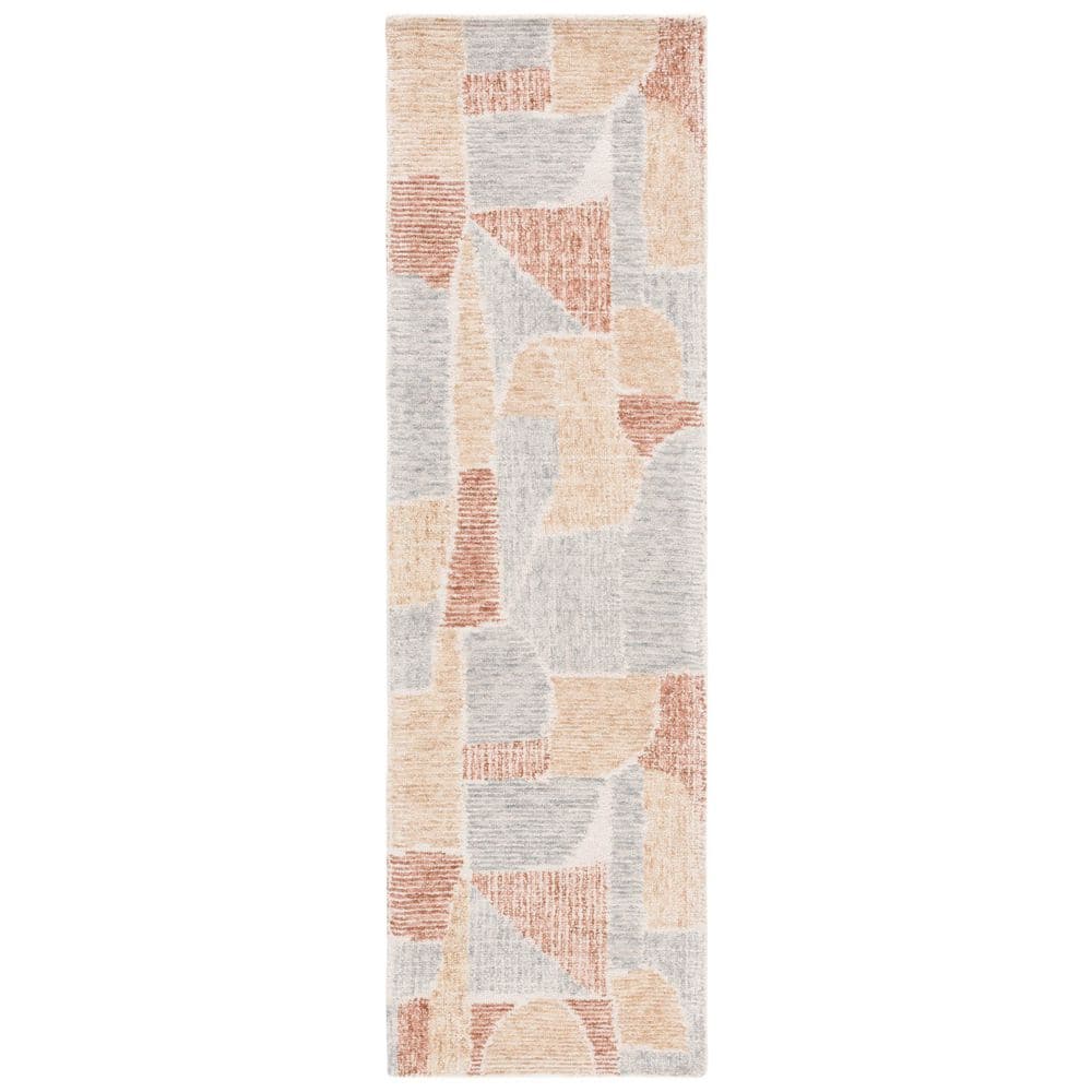 Metro 2 ft. x 8 ft. Taupe/Gray Abstract Geometric Runner Rug price history on PriceWatchPro