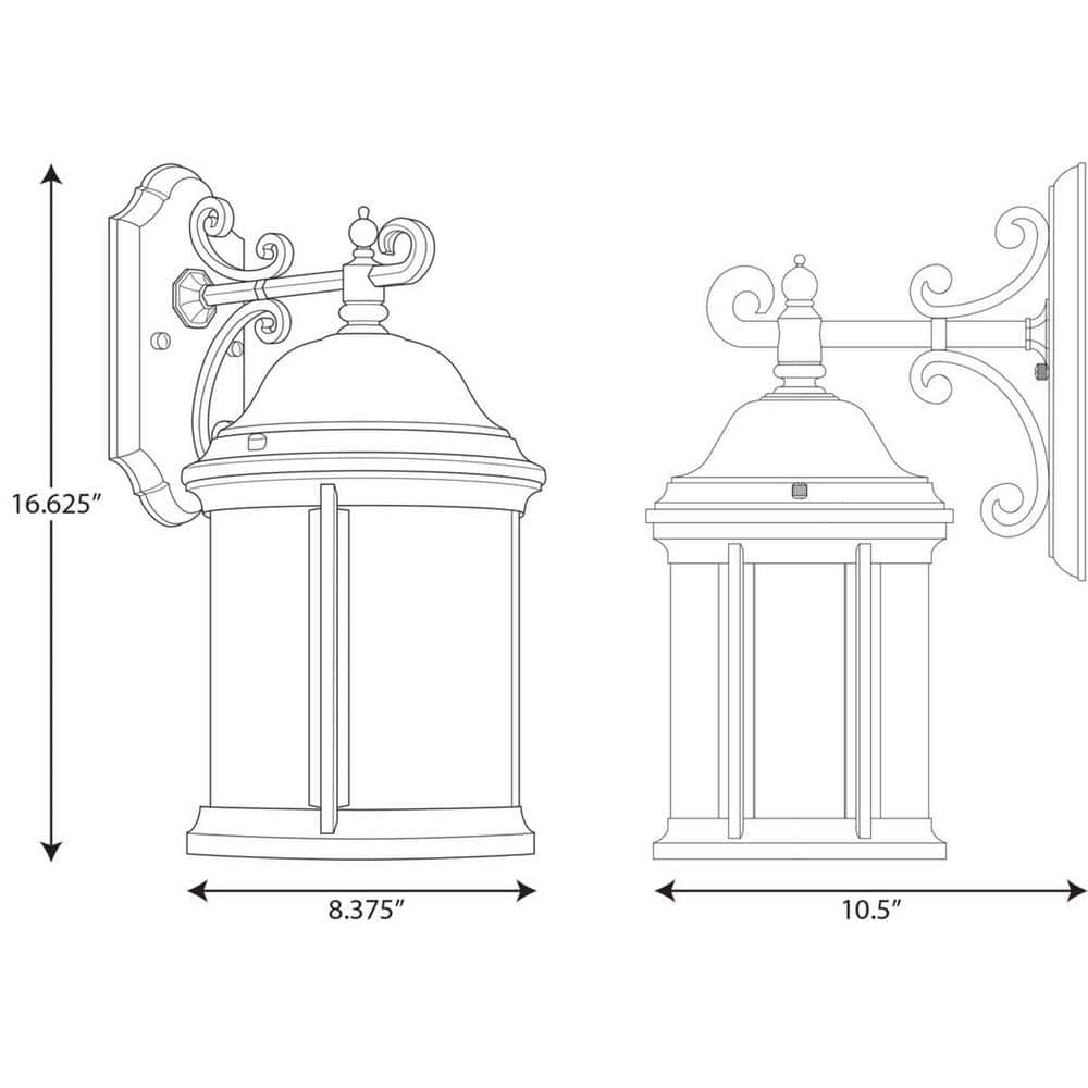 Elegant Ashmore Antique Bronze Outdoor Wall Lantern with Etched Seeded Glass