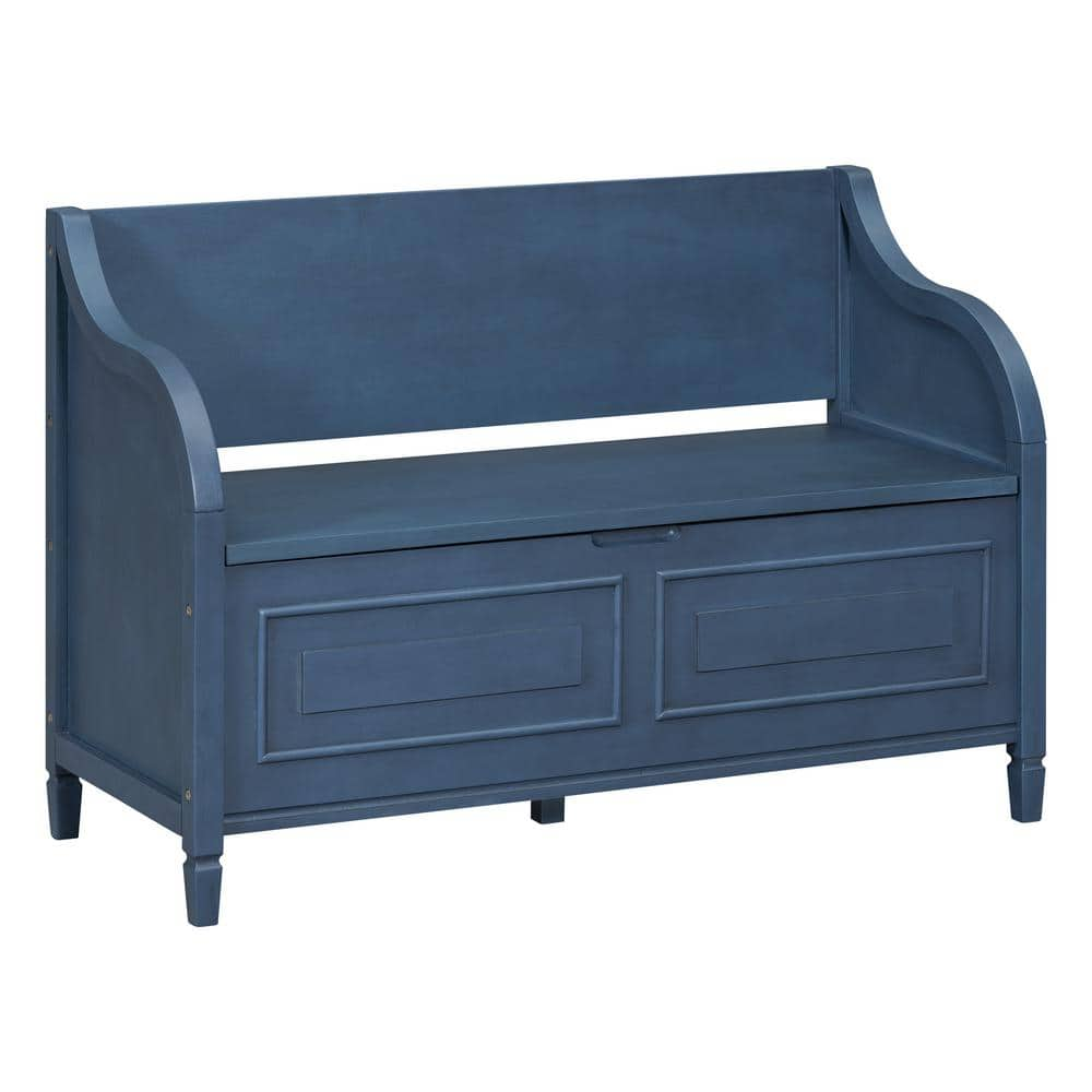 Teal dining 2024 bench with back