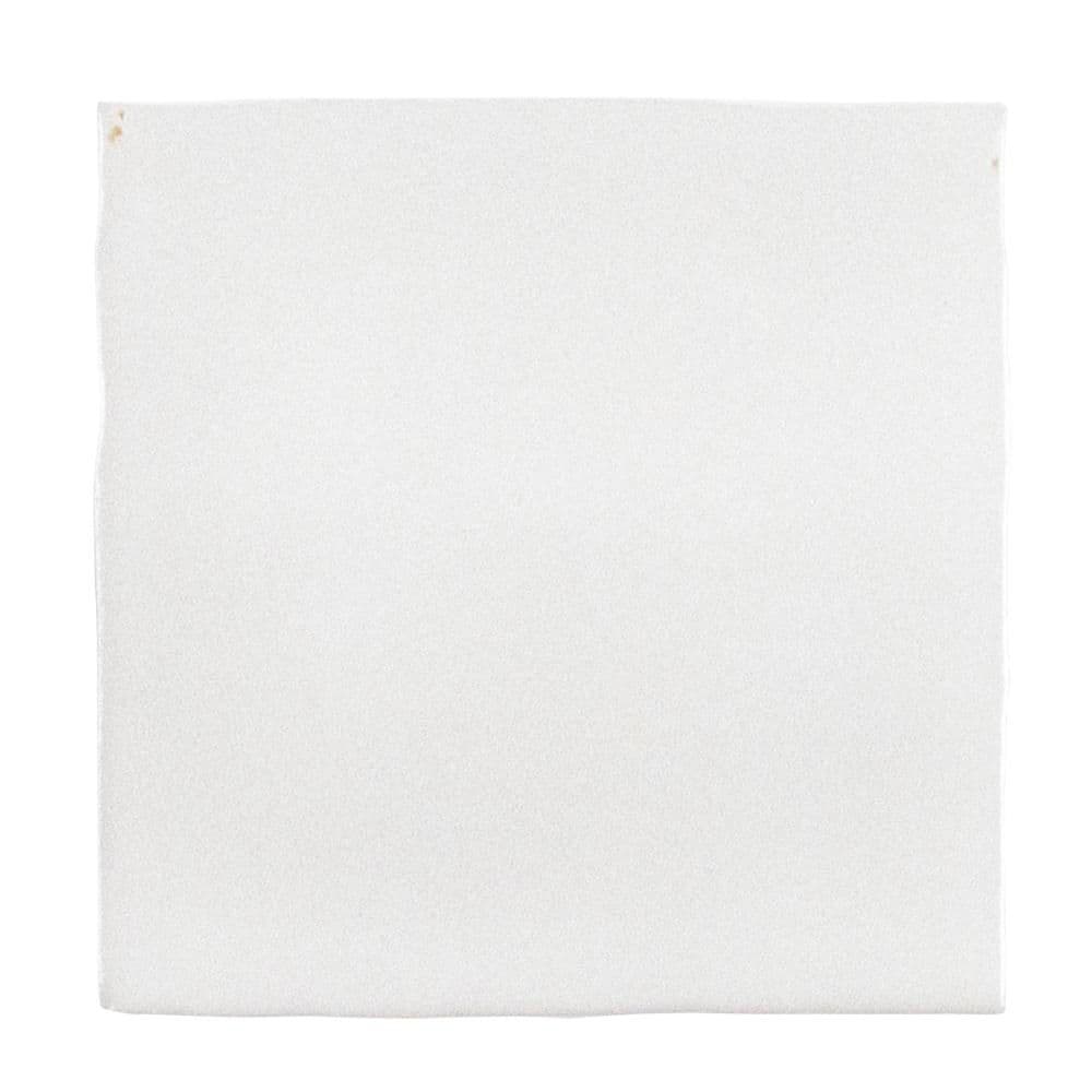 Take Home Tile Sample-Maisie Lane Zellige White 4 in. x 4 in. Matte Ceramic Wall Tile Sample price history on PriceWatchPro