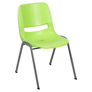 Green Plastic Side Chair