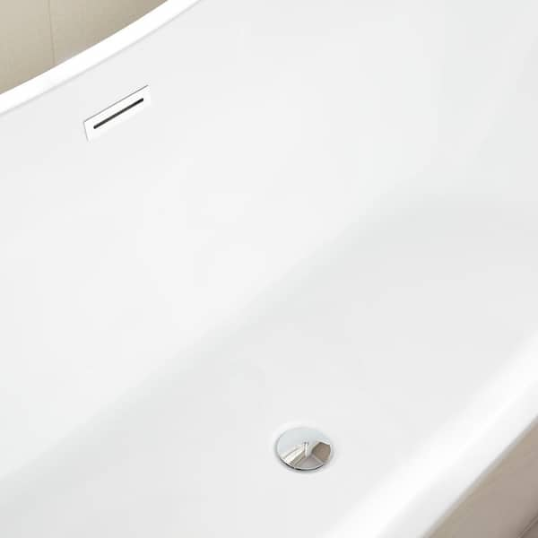 Aubrey 67 x 31.5 Air Jet Freestanding Bathtub – Vinnova Design