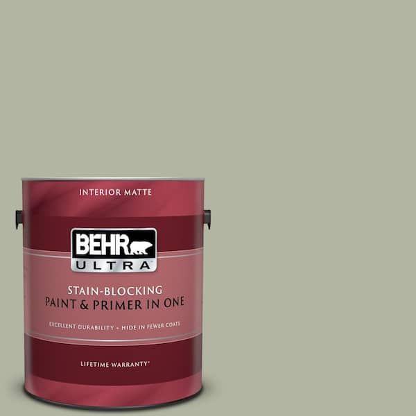 BEHR ULTRA 1 gal. #UL210-6 Environmental Matte Interior Paint and Primer in One