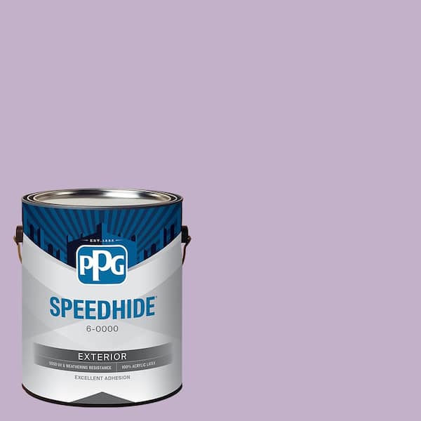 SPEEDHIDE 1 gal. PPG1176-4 Purple Essence Semi-Gloss Exterior Paint