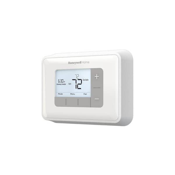 Universal Thermostat 5+2 Programmable for Multistage HVAC Systems - Large  LCD Display - Battery or 24V Hardwire Powered - Compatible with Gas