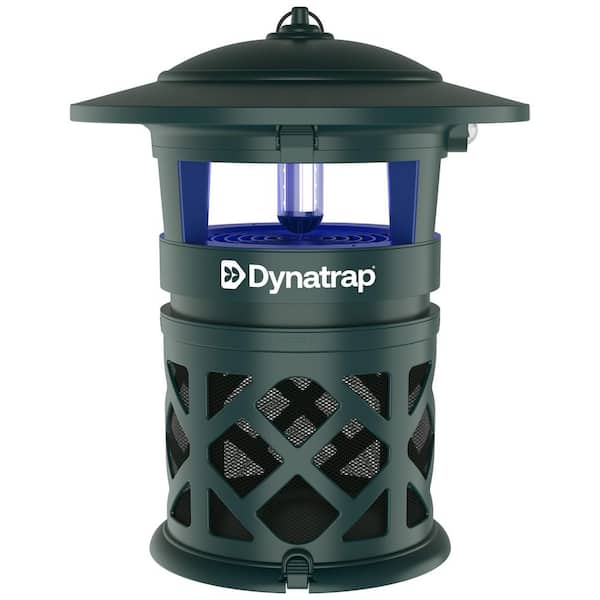 1/2 Acre LED Outdoor Insect Trap - Traps Mosquitoes, Flies, Moths & More Flying Insects - Bug Zapper Alternative - Green