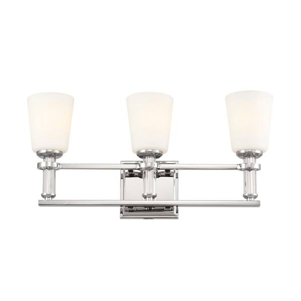 Kichler Rosalind 3-Light Polished Nickel Traditional Chandelier