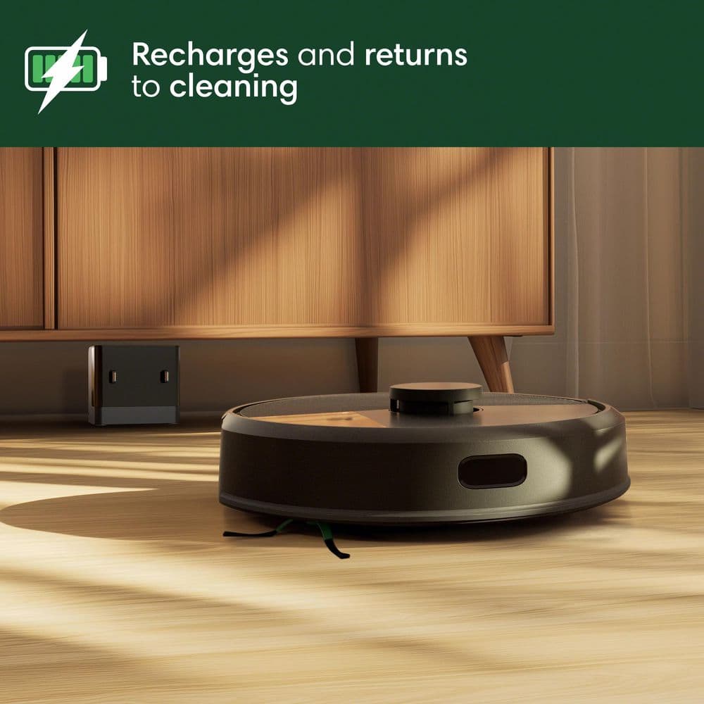 Roomba 105 Vac 13.2 in. Robotic Vacuum with Smart Navigation in Black