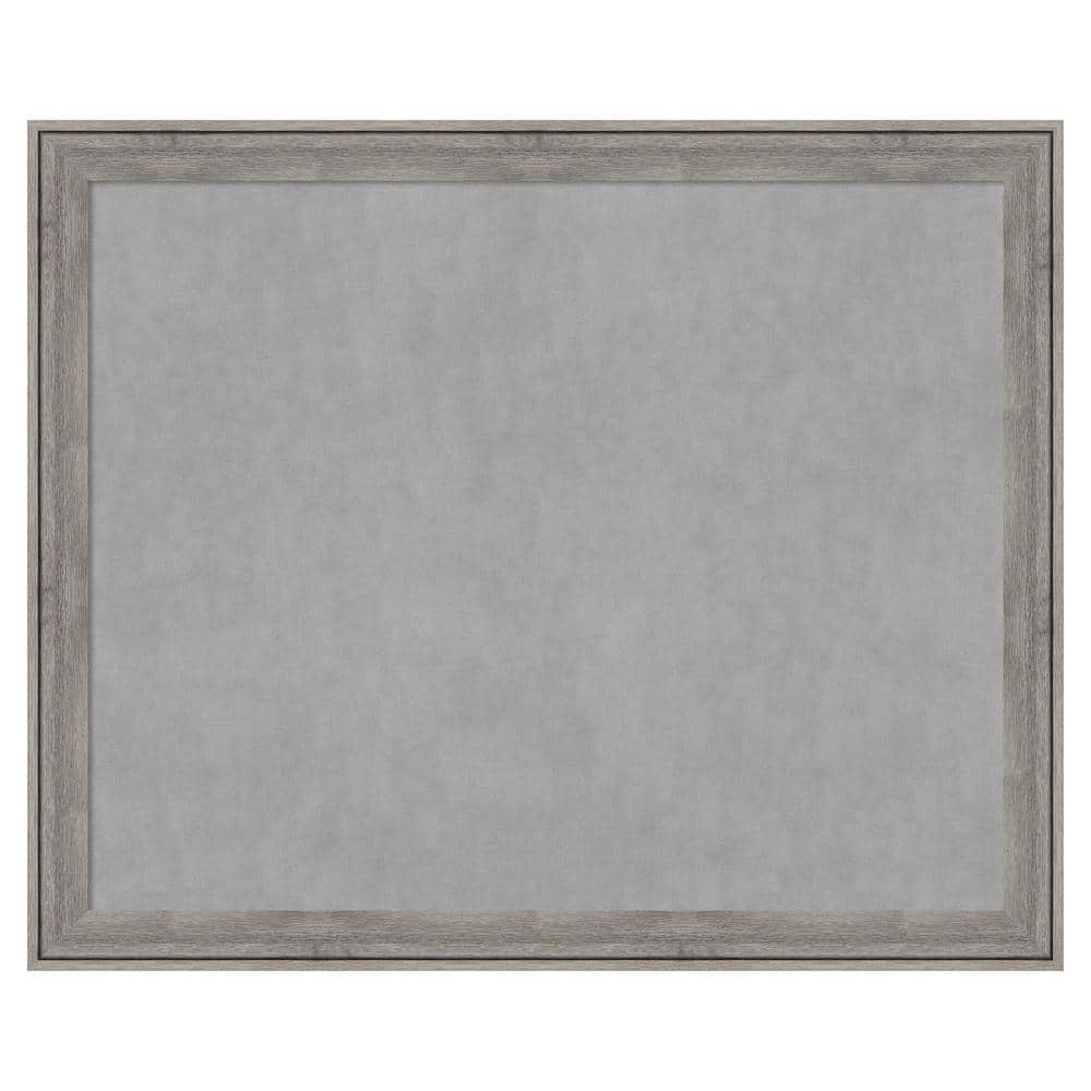 Regis Barnwood Grey 45 in. x 37 in Framed Magnetic Board price history on PriceWatchPro