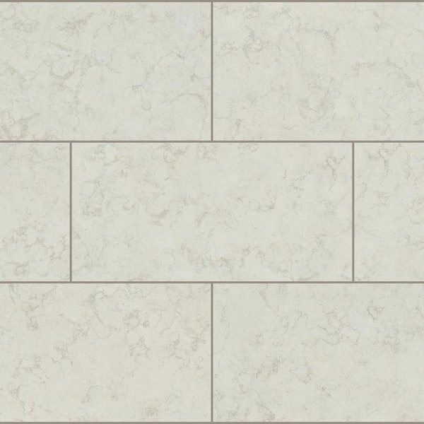 Lifeproof Morrison Limestone 22 MIL x 18.5 in. W x 37 in. L Click Lock Waterproof Vinyl Tile Flooring (19.1 sq. ft./case)