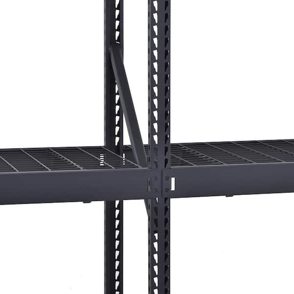 ☆THE GARAGE type27 4-Shelf Metal Garage Shelving Unit (77 in. W x 72 in. H x 24