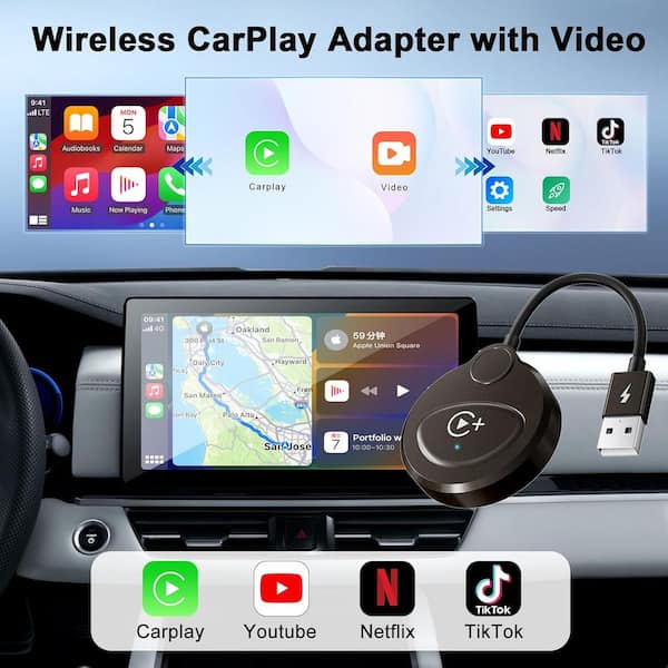 Netflix CarPlay Adapter, Magic Box YouTube Hulu Netflix CarPlay Adapter, Magic Box YouTube Hulu