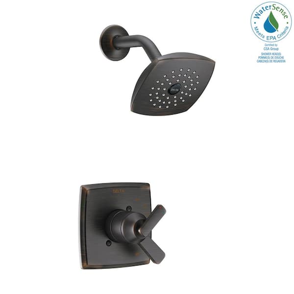 Delta Ashlyn 1-Handle Pressure Balance Shower Faucet Trim Kit in