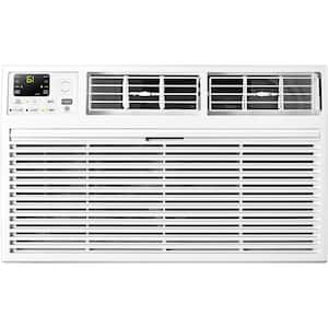 14,000 BTU 230-Volt Through-the-Wall Air Conditioner Cools 650 Sq. Ft. with Heater,Filter and Remote in White