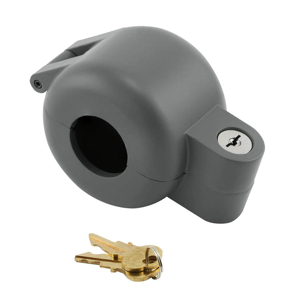 Prime-Line Door Knob Lock-Out Device, Diecast Construction, Gray Painted  Color, Keyed Alike S 4180