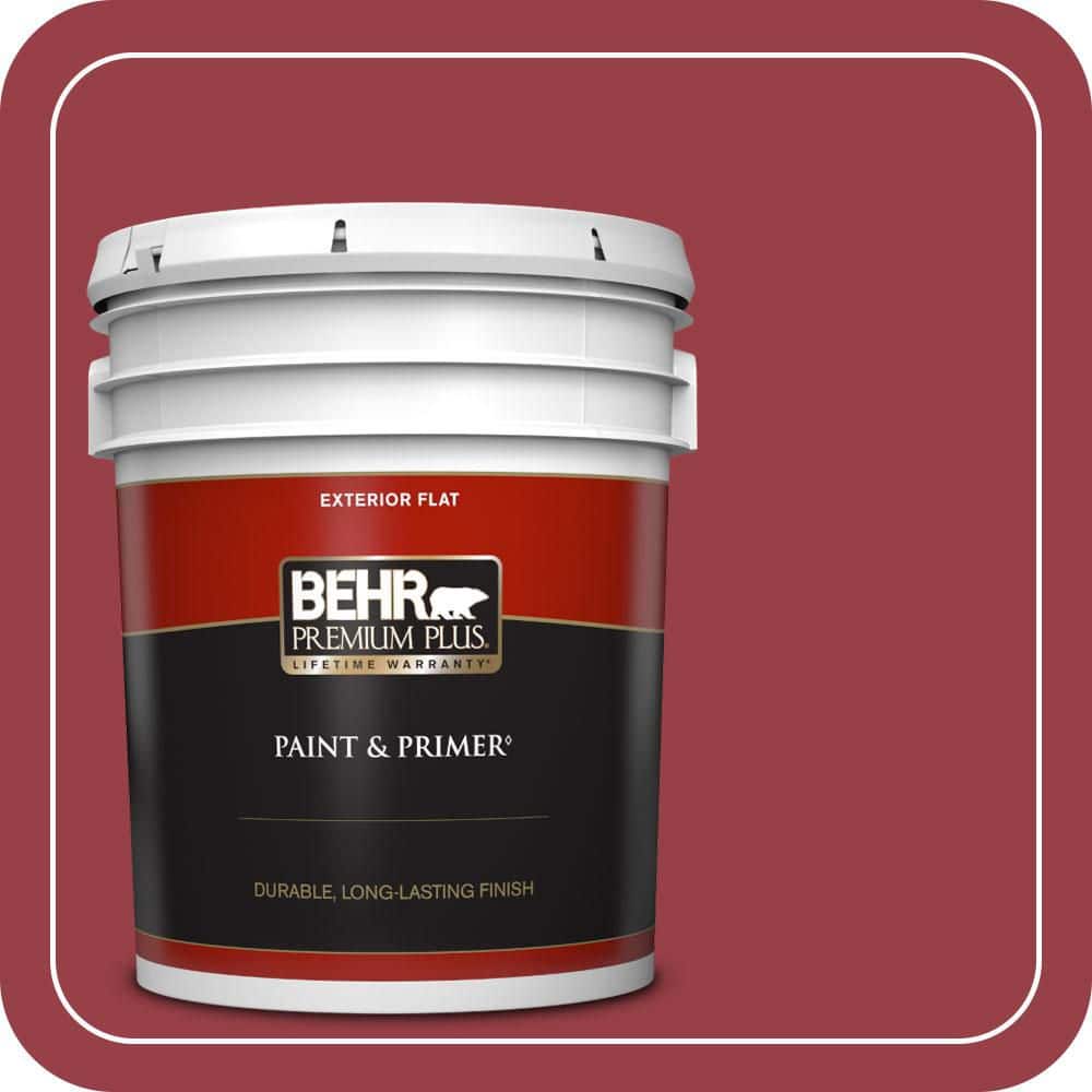 5 gal. #140D-7 Classic Cherry Flat Exterior Paint & Primer price history on PriceWatchPro
