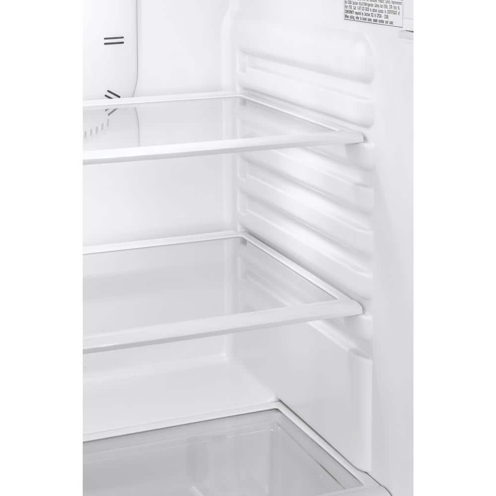 24" Black Energy Star Top Freezer Refrigerator