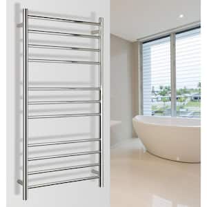Elevate OntarioXL 11-Bar Electric Towel Warmer in Polished Stainless Steel