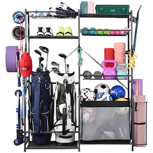 250 lbs. Weight Capacity Sports Organizer Storage Garage Rack for Golf Ball Yoga