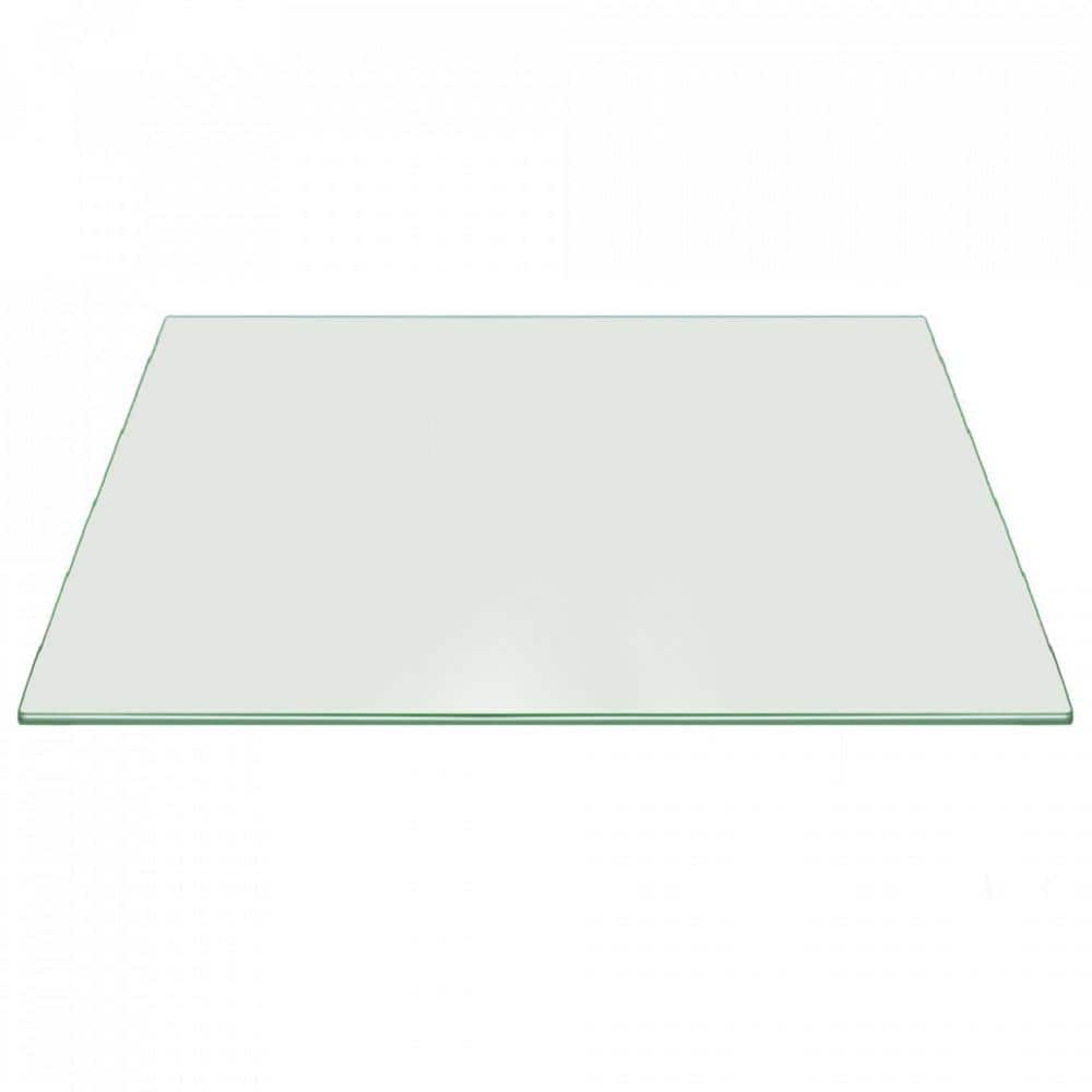 Toughened glass pane transparent 80x30x0,8cm- Mobile Version