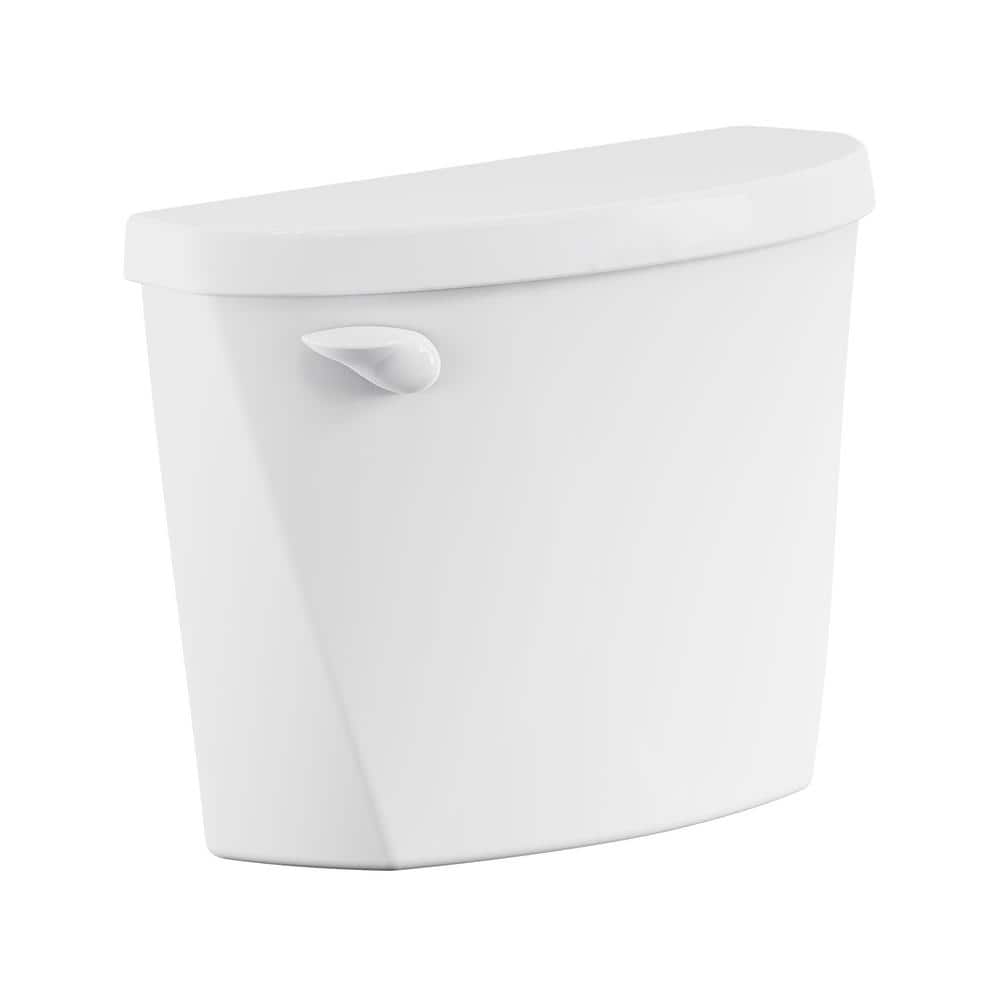 Colony three 1.28 GPF Single Flush Toilet Tank Only with Power Assisted Flush Technology in White