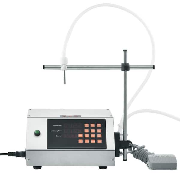 SVOPES Automatic Liquid Filling Machine, 5-650ml Capacity, Peristaltic Pump Bottle Filler, Digital Control for Milk, Water