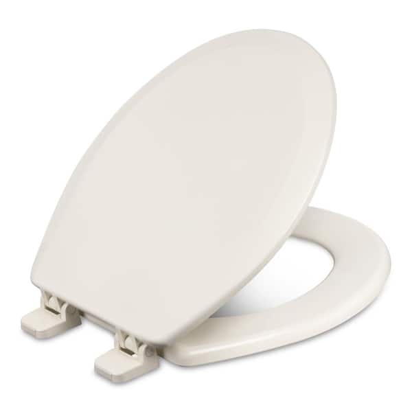 CENTOCO Centocore Round Closed Front Toilet Seat in Biscuit