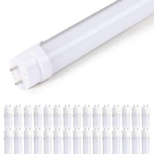 40-Watt Equivalent 48 in. Linear Tube T8 G23 LED Light Tube Daylight 6500K (30-Pack)