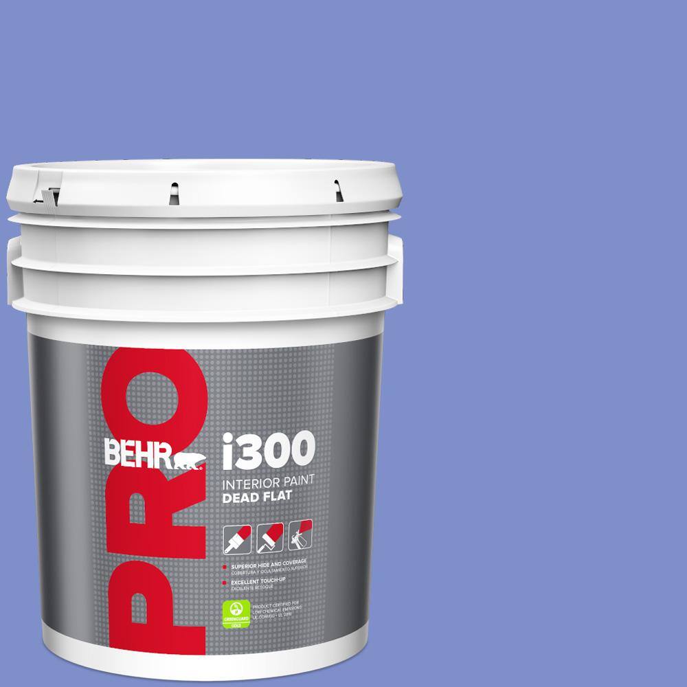 Reviews for BEHR PRO 5 gal. P5405 Pansy Garden Dead Flat Interior