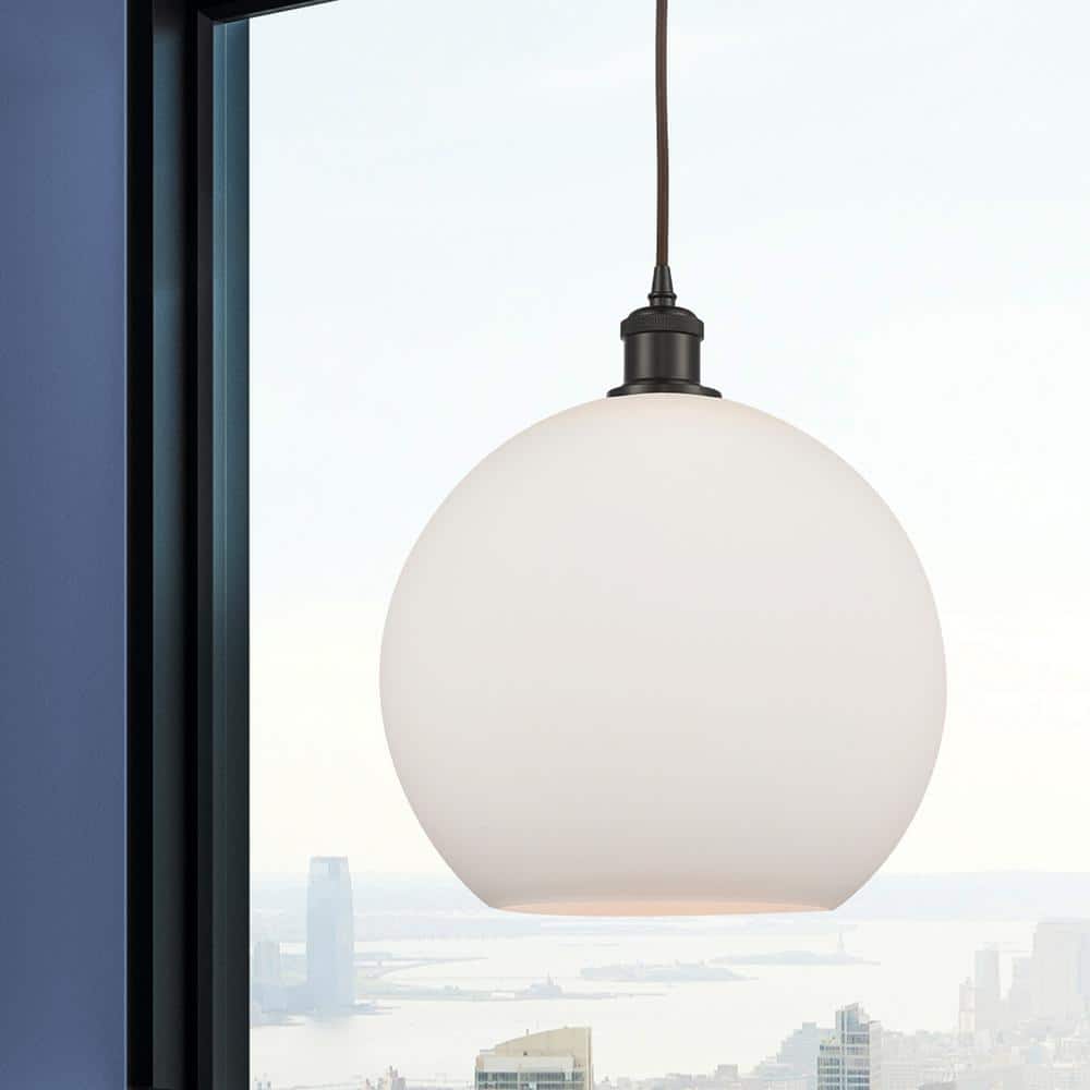 Ballston Mini Globe Pendant Light in Oil Rubbed Bronze