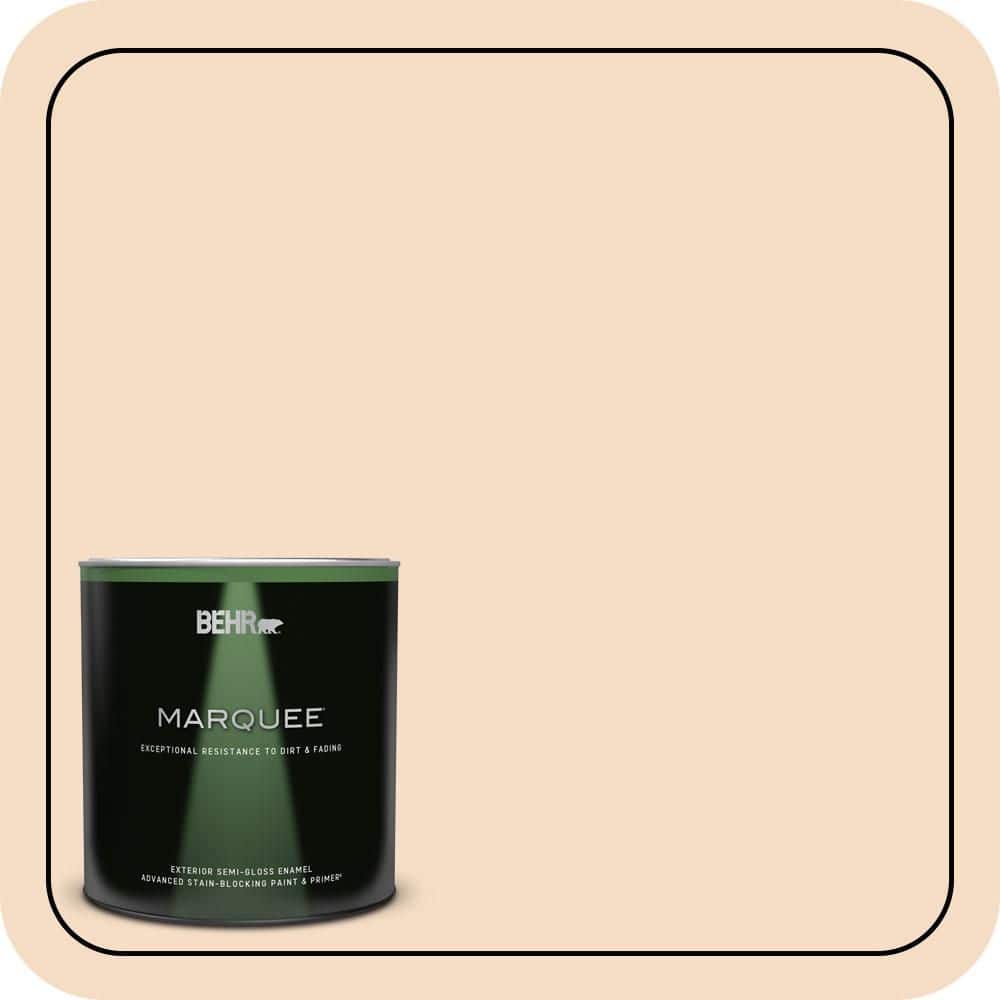 1 qt. Home Decorators Collection #HDC-SP14-3 Faint Peach Semi-Gloss Enamel Exterior Paint & Primer price history on PriceWatchPro