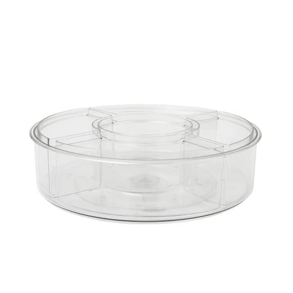 Martha Stewart Brody Plastic Storage Organizer Bins With Lid 2 H x