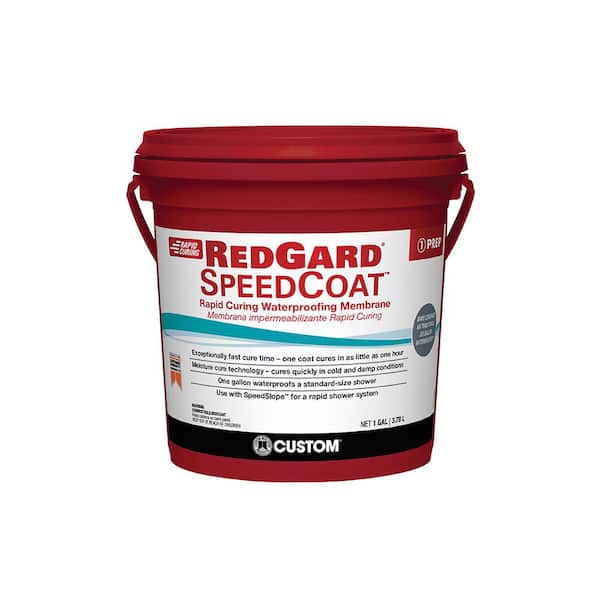 Custom Building Products RedGard SpeedCoat 1 Gal. Waterproofing Membrane