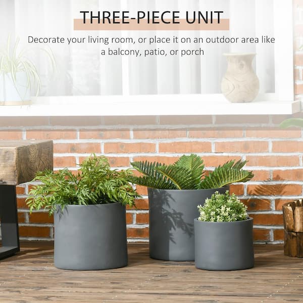 https://images.thdstatic.com/productImages/3f2cf8f8-19ac-4869-9cb2-5f893e1add0a/svn/dark-gray-plant-pots-845-862v00cg-1f_600.jpg