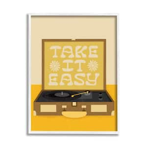 The Stupell Home Decor Collection Take it Easy Motivational