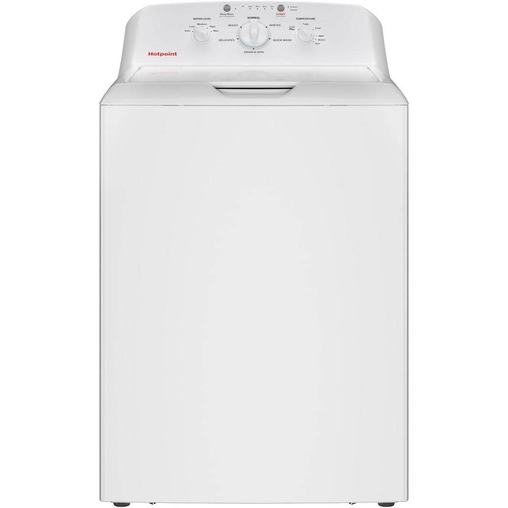4.0 cu.ft. Top Load Washer in White with Cold Plus and Water Level Control