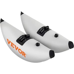 Kayak Outrigger Stabilizers 2 PCS PVC Inflatable Outrigger Float with Sidekick Arms Rod Standing Float Stabilizer System