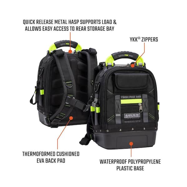 VETO PRO PAC 12 in. TECH PAC MC Special Ops Small Tool Backpack