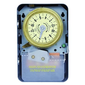 Intermatic T1970 Series 20-Amp 24-Hour Mechanical Time Switch with