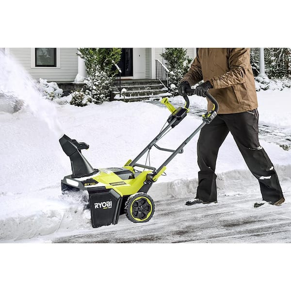 RYOBI 21 in. Single Stage Auger Propelled Snow Blower Rubber RYOBI 21 in. Single Stage Auger Propelled Snow Blower Rubber