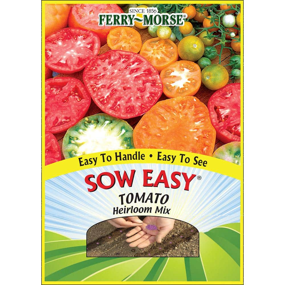 Ferry-Morse Vegetable Tomato Heirloom Mix SE Seed 9656 - The Home