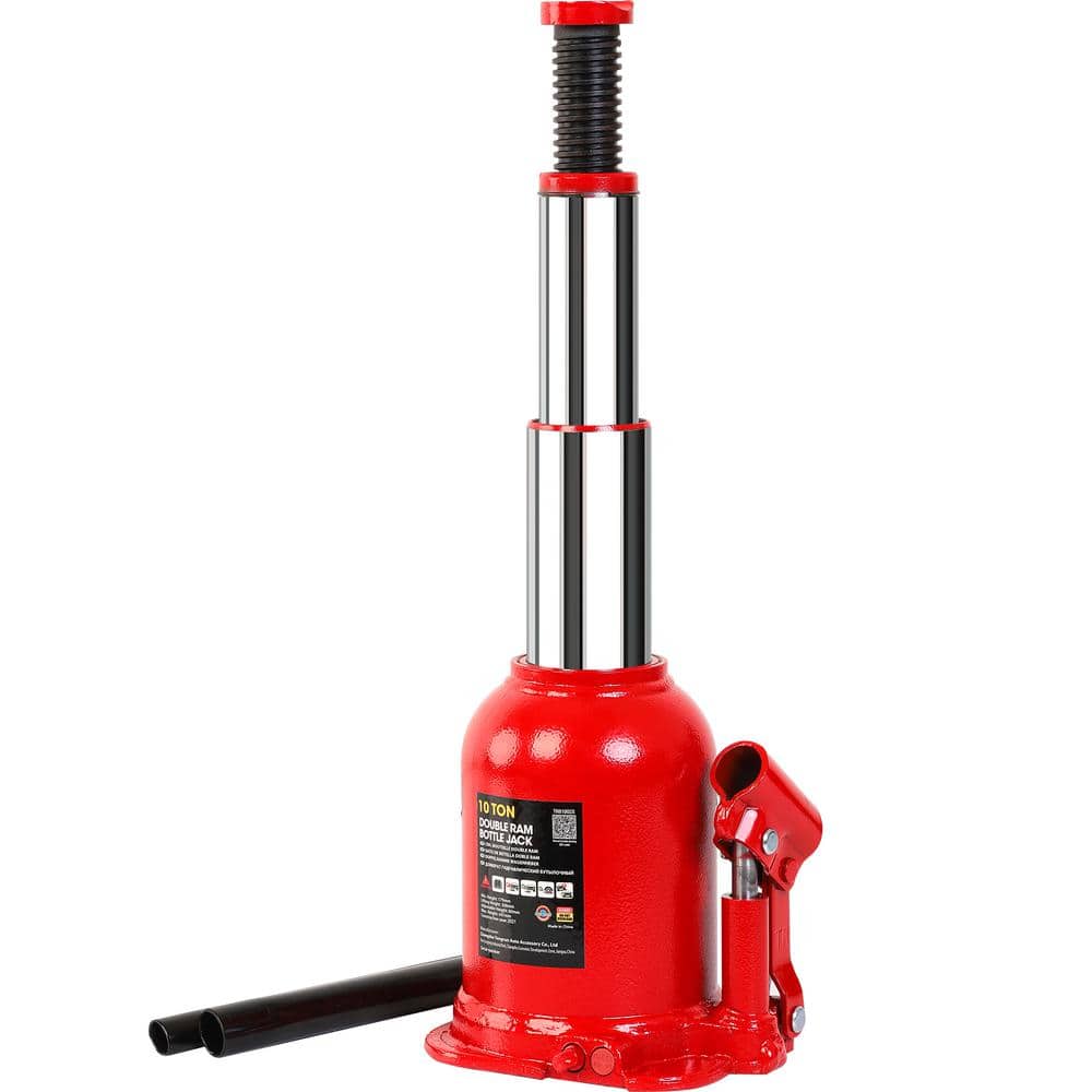 Big Red 10Ton Double Ram Bottle Jack ATH81002XR The Home Depot