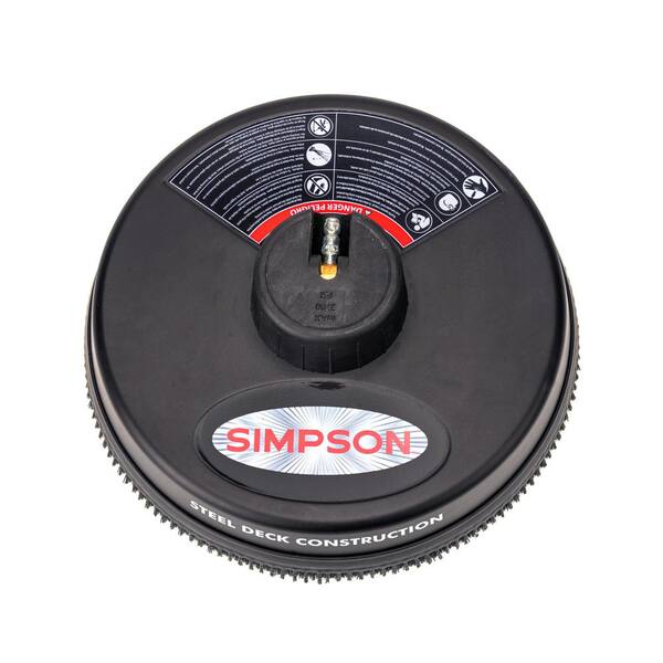 Simpson 15 in. Surface Cleaner Rated Up to 3600 PSI 80165